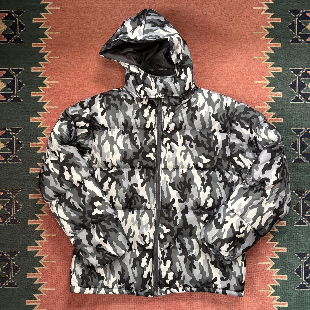 カモ柄中綿jacket.