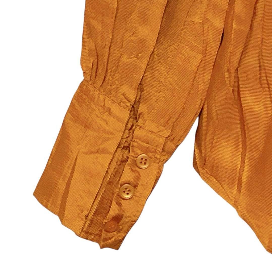 極美品 プリーツプリーズ イッセイミヤケ 長袖シャツ ブラウス L ヴィンテージ