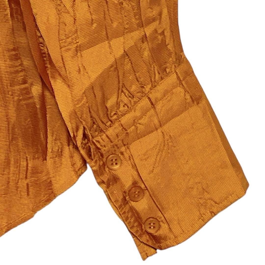 極美品 プリーツプリーズ イッセイミヤケ 長袖シャツ ブラウス L ヴィンテージ