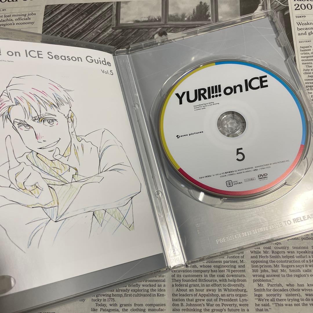 ユーリ!!! on ICE 全6巻 DVD版　YURI!!! on ICE 全巻