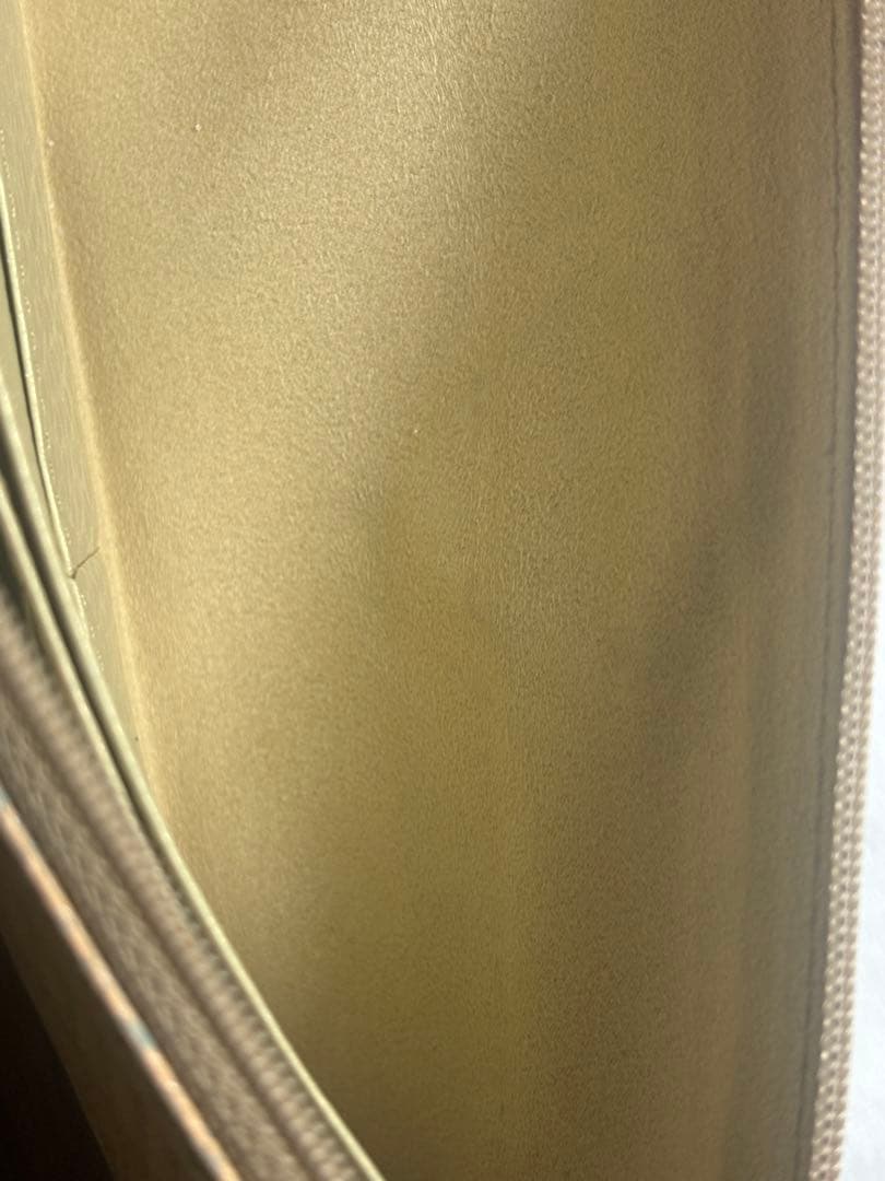 ATAOゴールド ヘビ柄 長財布