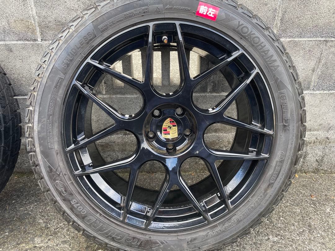 マカン専用設計ホイール 20インチ スタッドレス バリ溝付き 4本セット