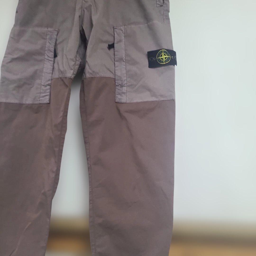 stone ストーンアイランド ツートーン カーゴパンツ 34