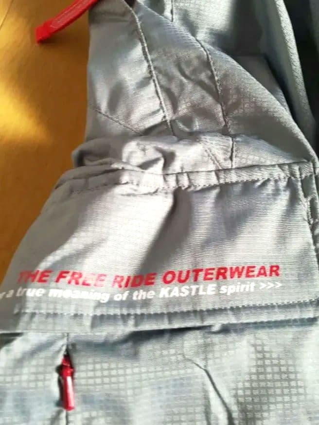 ○メリカル鑑定付 グレー ナイロン ゲレンスキーウェア W86㎝