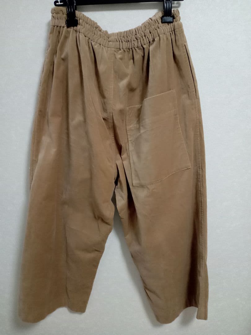 veritecoeurベルベティパンツ・ベージュVC-2519