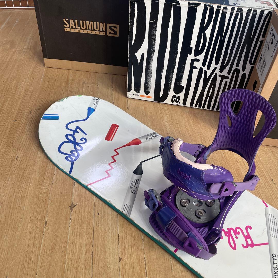 YONEX×HEAD　国産ハイエンド　バイン付スノーボードセット　ヨネックス