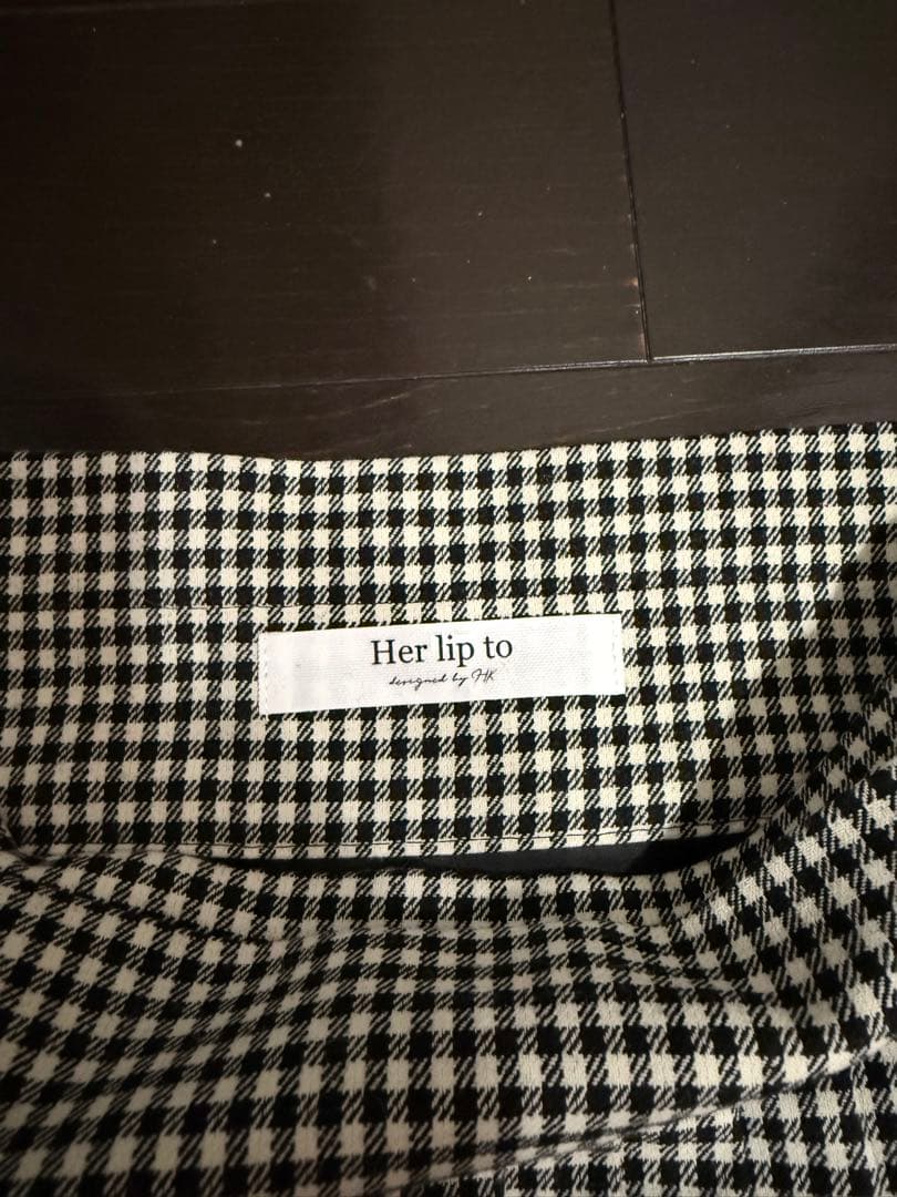 スカート herlipto Vienna Pleated Mini Skirt