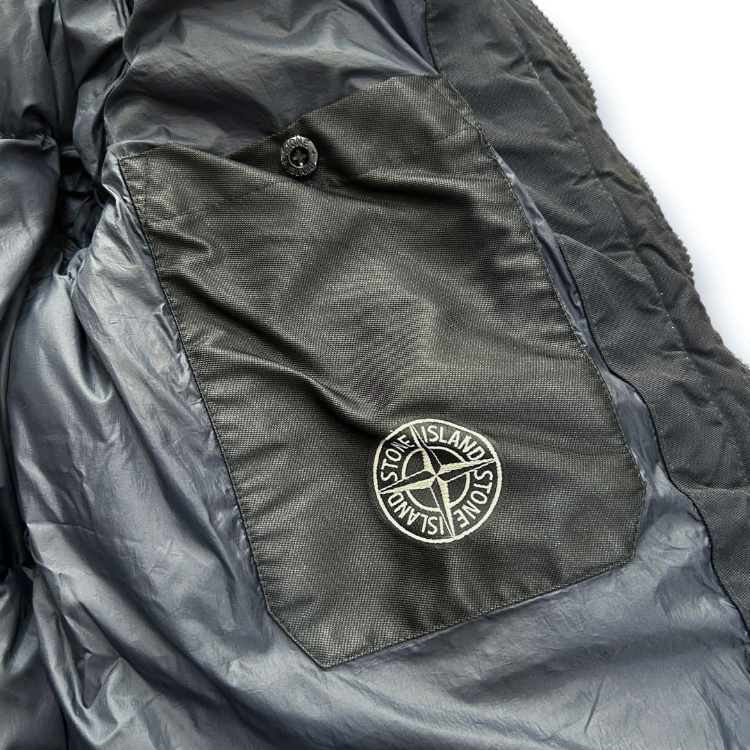 美品✨STONE  ロングダウン S ブラック ダウンコート 黒