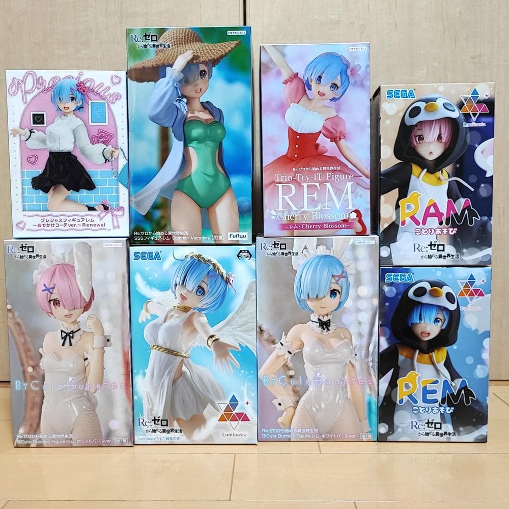 Re:ゼロ Ram Rem / 推しの子 / 転スラ フィギュア など まとめて