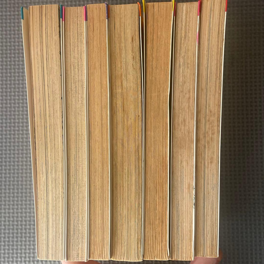 黒文字5冊赤文字2冊キャンディ・キャンディ　1〜7巻 3巻のみイラスト表紙