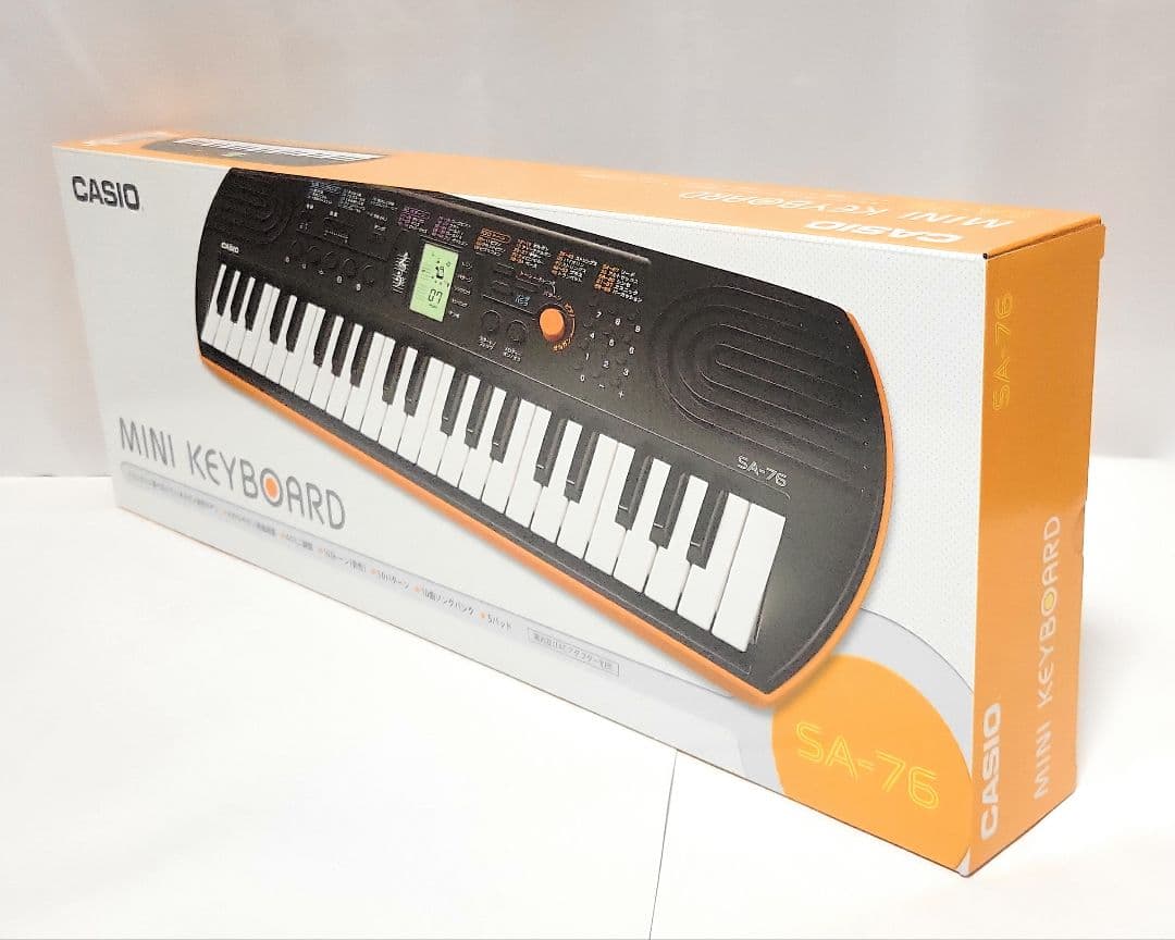 【新品未開封】CASIO SA-76 ミニキーボード