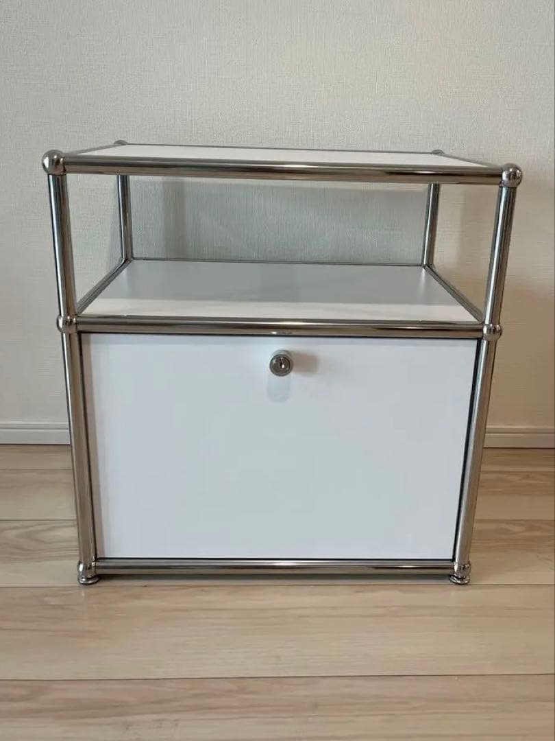 リプロダクトホワイトUSMハラーローボードサイドボードチェストモジュール家具