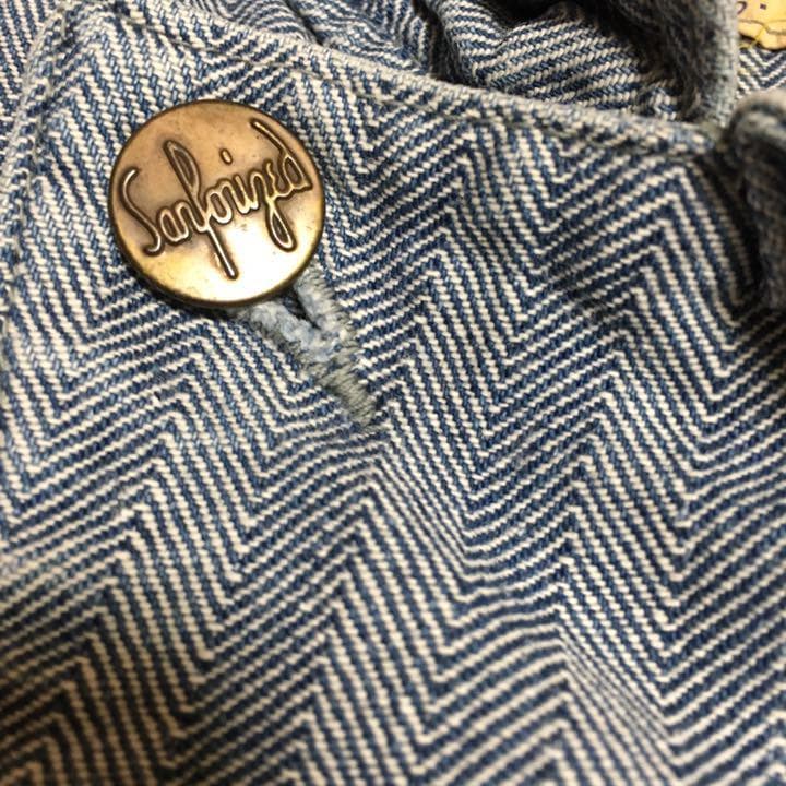 50～60s BLUE BELL オールインワン デニム ヘリンボーン 42