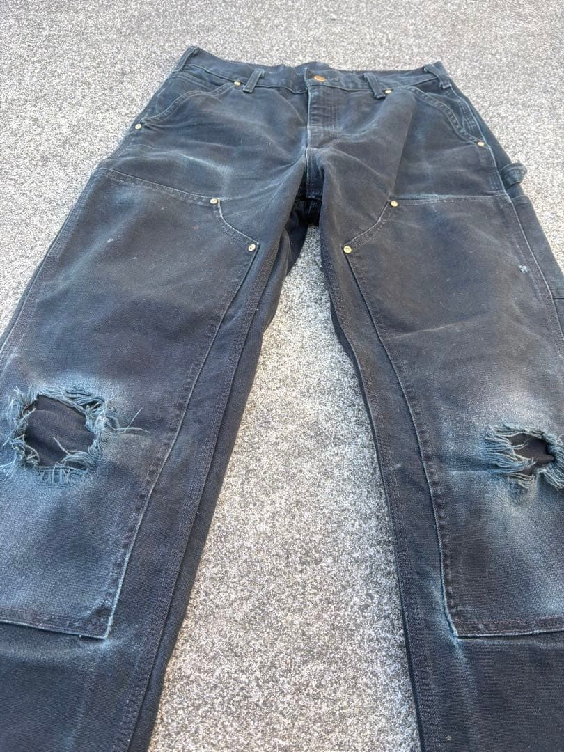 Carhartt ブラック ダブルニー