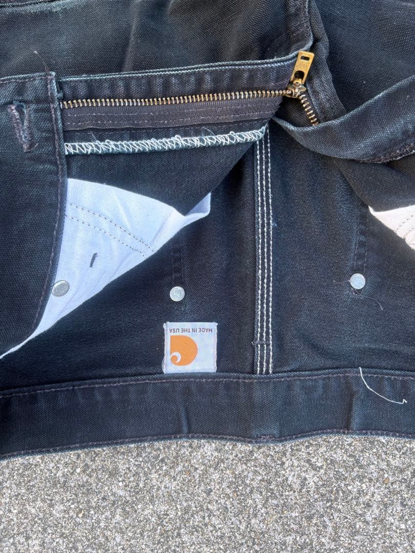 Carhartt ブラック ダブルニー