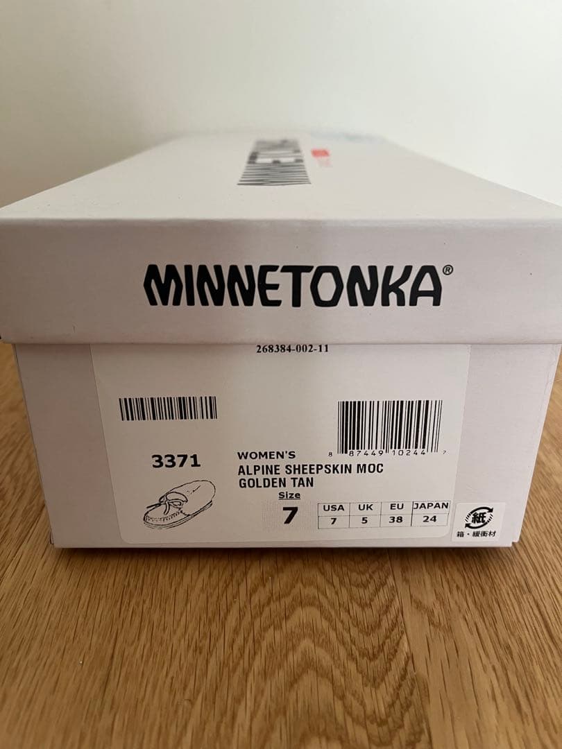 新品未使用ミネトンカアルパインシープスキンalpine MINNETONKA