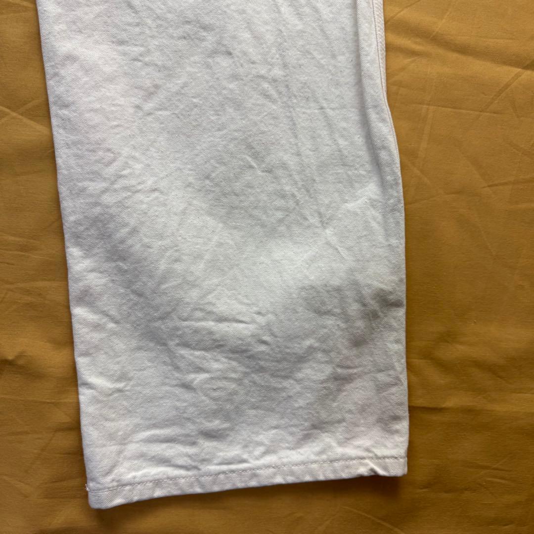 80s 90s carhartt USA製　ペインターパンツ　ホワイト　きなり