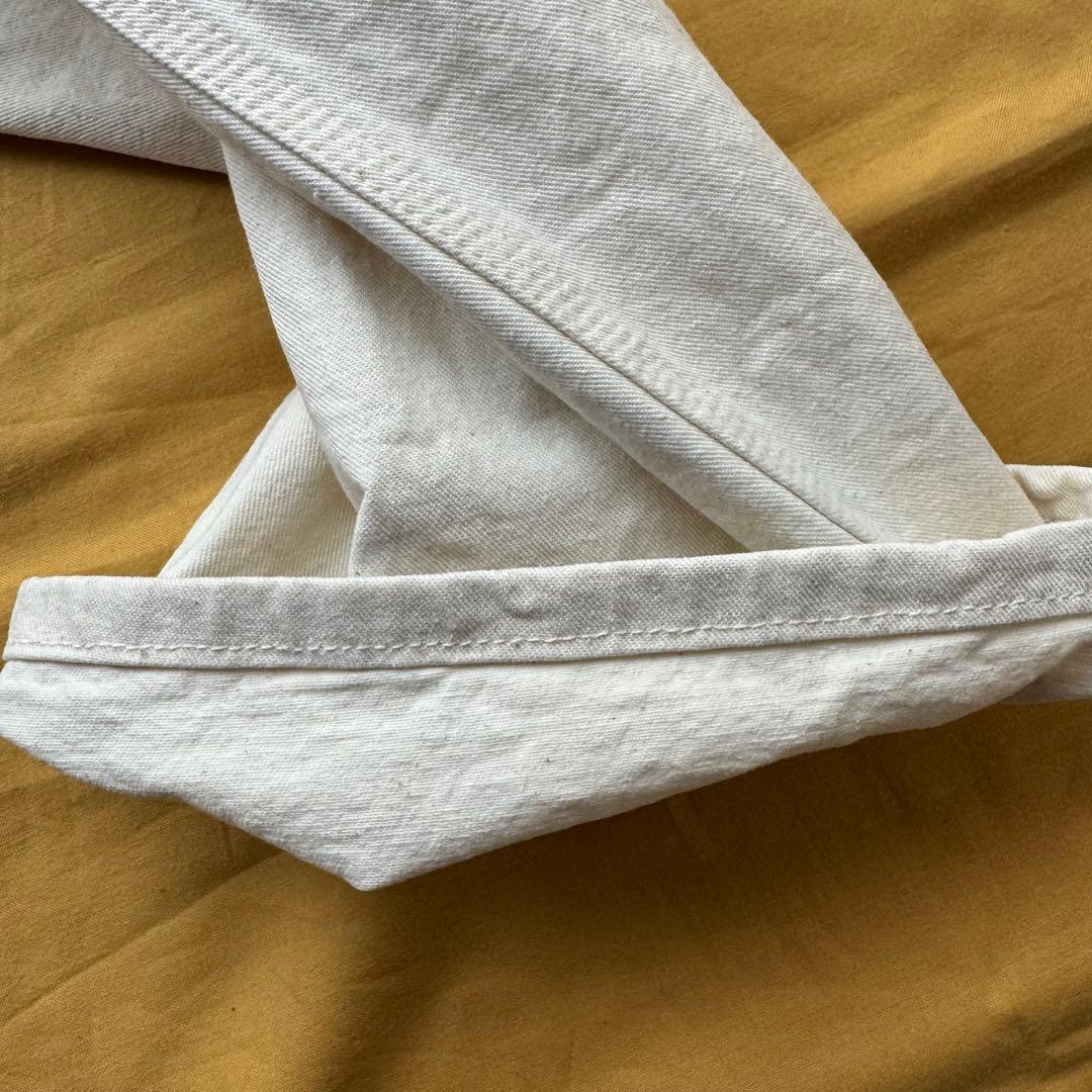 80s 90s carhartt USA製　ペインターパンツ　ホワイト　きなり