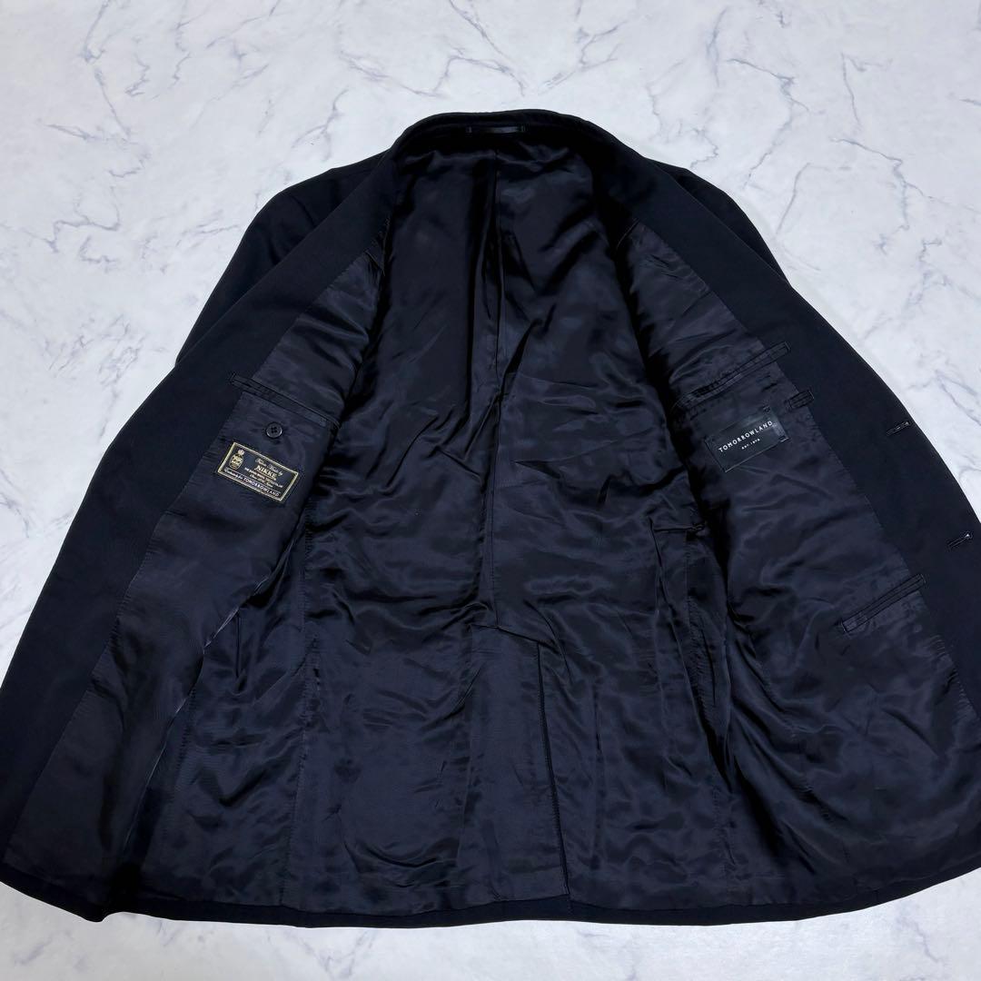 美品 トゥモローランド NIKKE ウール セットアップ 黒 サイズ50 近年