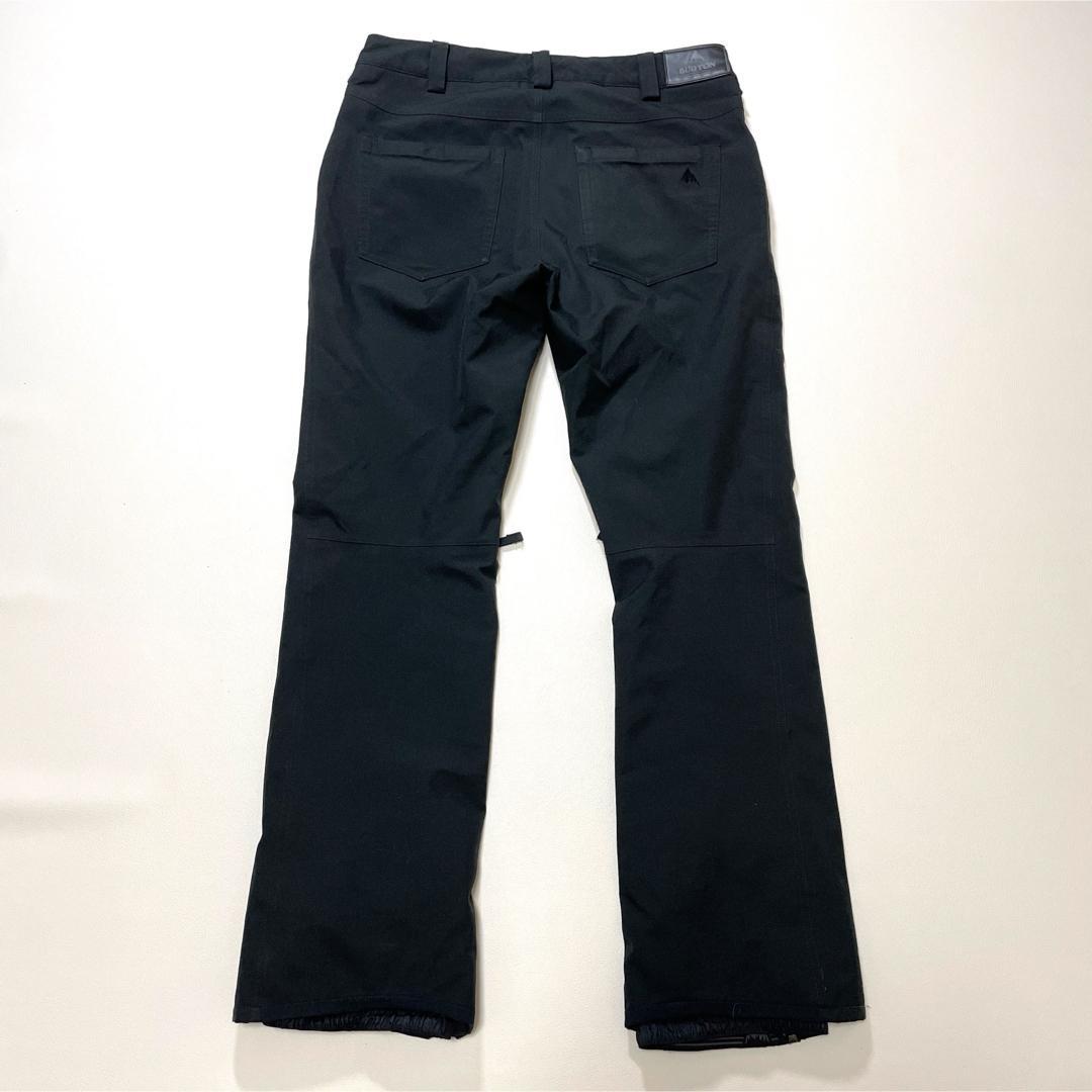 6711 【美品】バートン　パンツ　メンズ　無地　ブラック　スノボウェア
