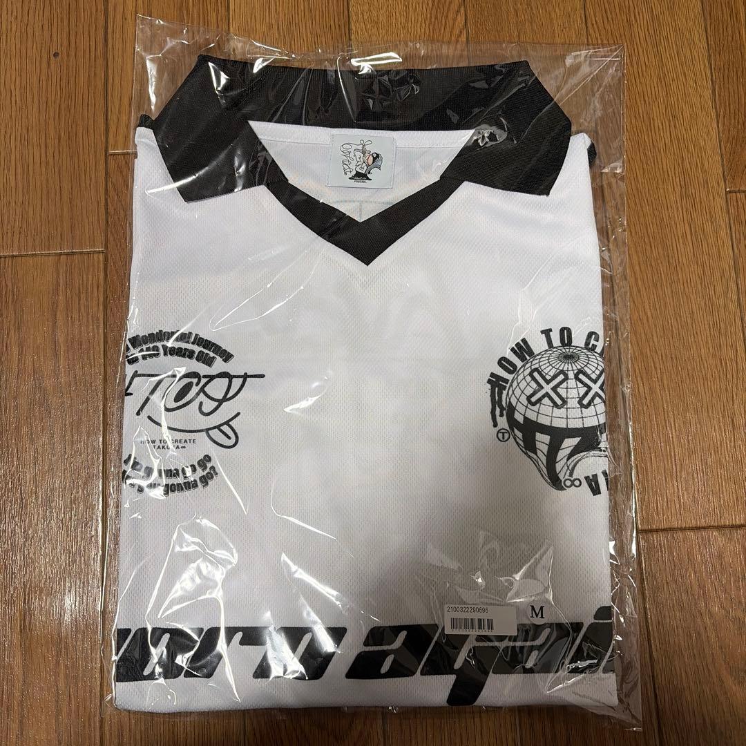 UVERworld TAKUYA∞の創り方　フットボール Tシャツ/ホワイト M