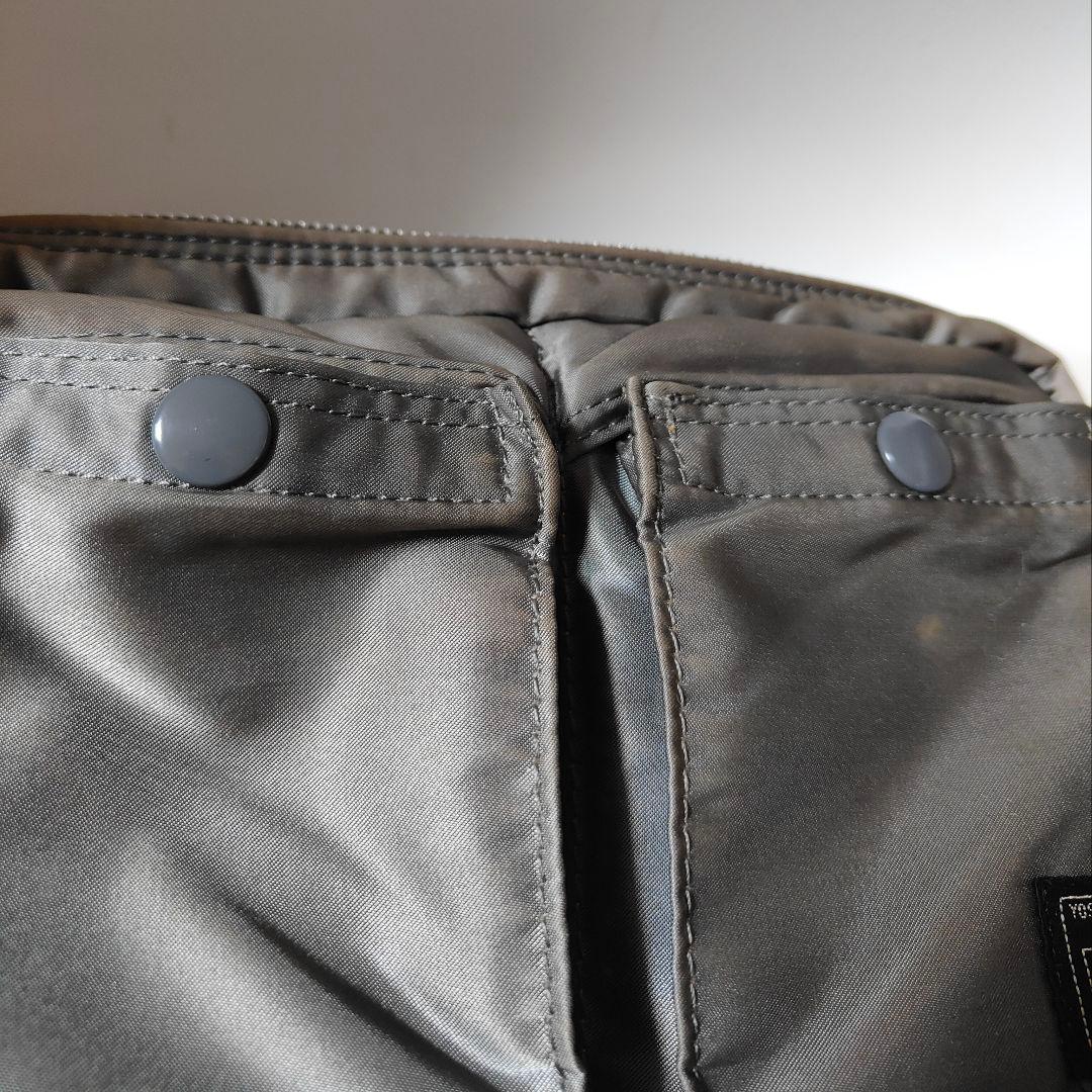 希少　ポーター　タンカー　ショルダーバッグ　シルバーグレー　PORTER