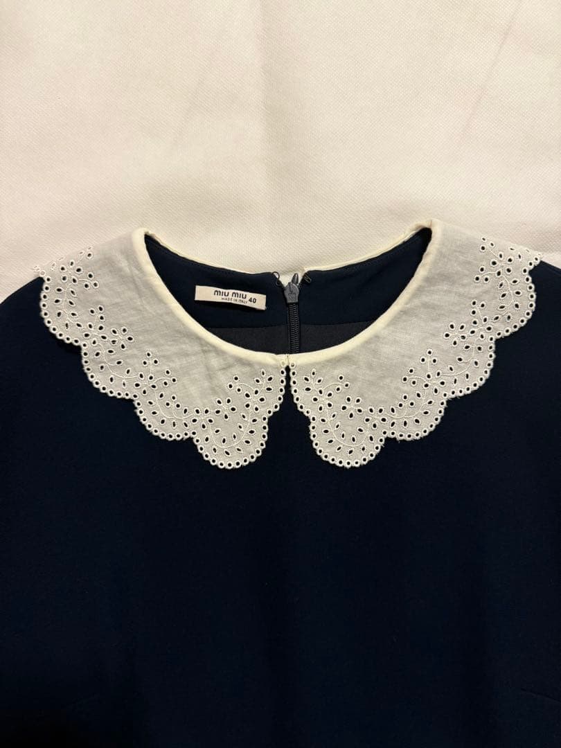miu miu 襟付きワンピース