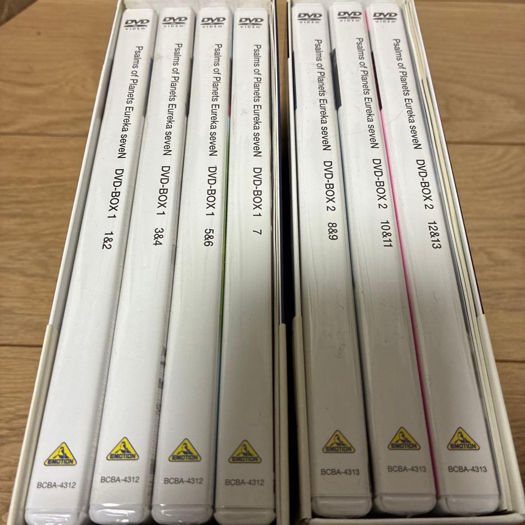 激レア未開封　シュリンク付き交響詩篇エウレカセブン DVD-BOX 1 & 2