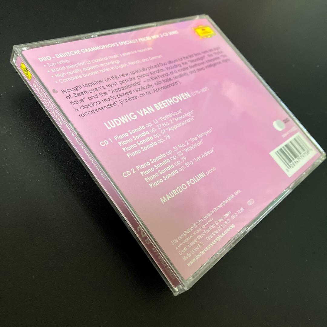 【売約済】ポリーニ／ベートーヴェン：ピアノ・ソナタ選集（全8曲）2CD