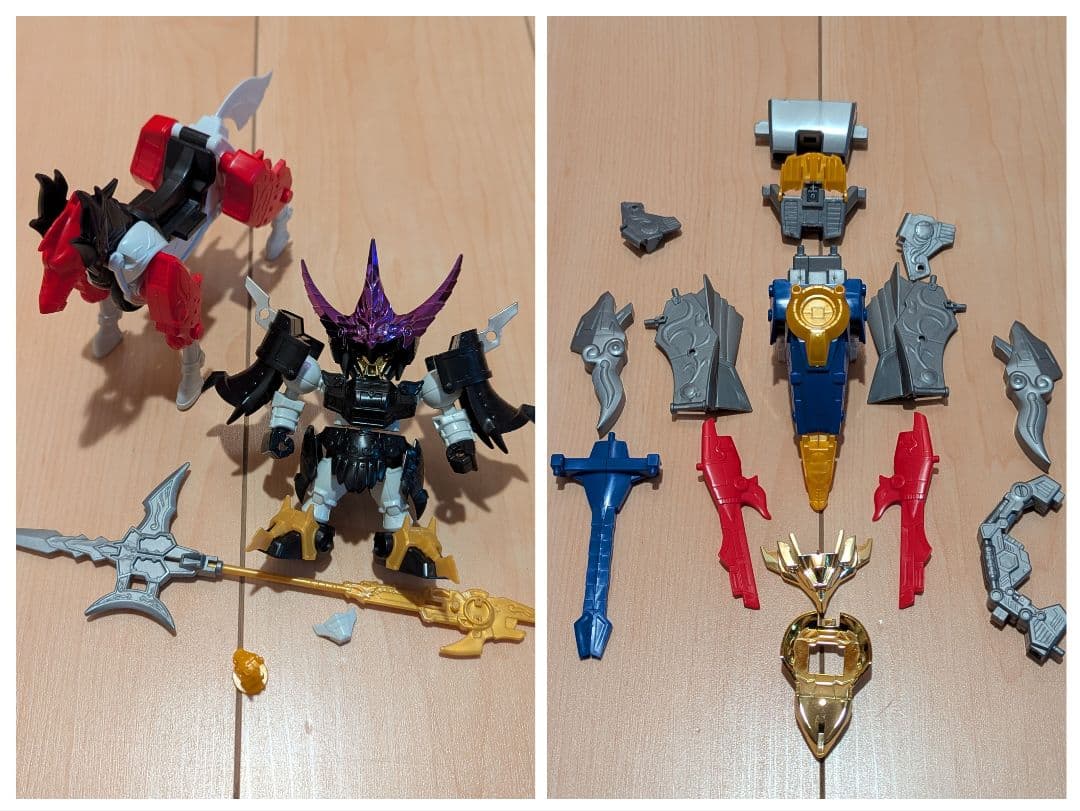 SDガンダムBB戦士 ロボットと馬のセット