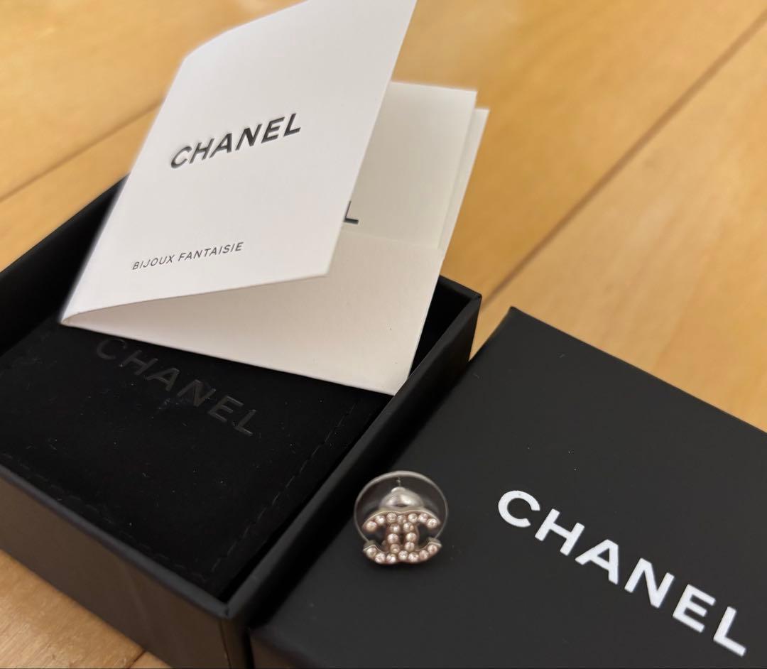 CHANEL ピアス　片耳　ココマーク　正規品