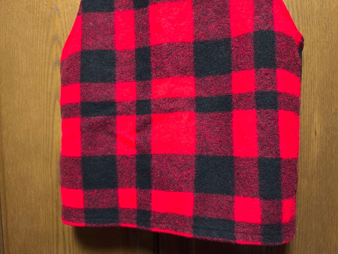 FILSON バッファローチェック　マッキーノベスト　サイズ38 М