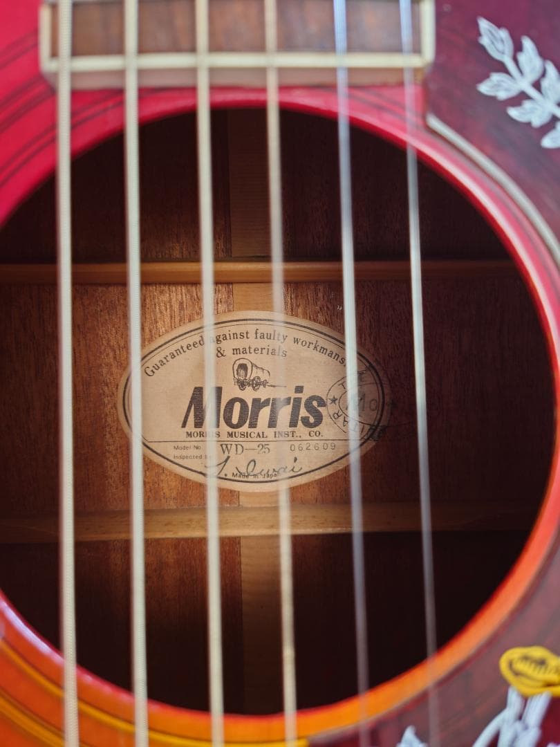 モーリス ギター Morris WD-25 ハミングバード