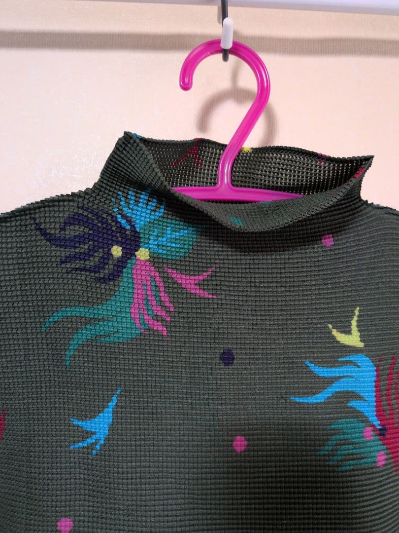 me issey miyake イッセイミヤケ 長袖 プリーツ Ｔシャツ