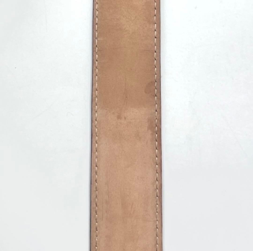 LOEWE ロエベ アナグラム スラップ バングル ブレスレット ブラウン