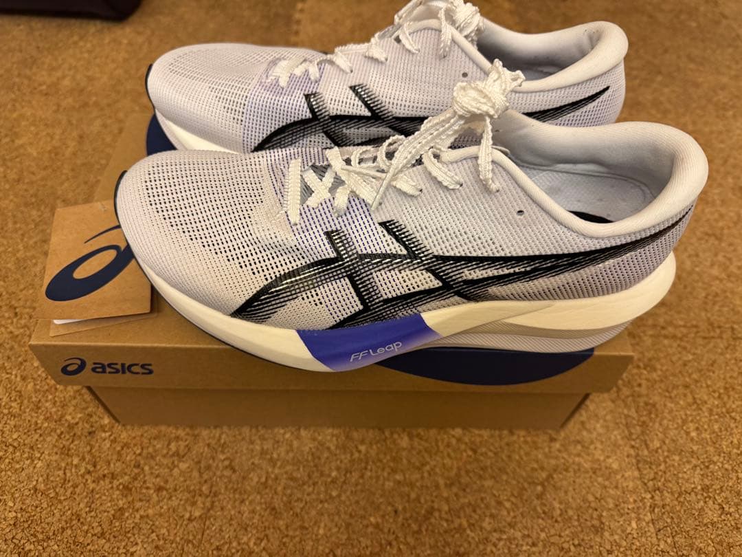 asics MAGIC SPEED 5 26.5cm ホワイト/ブラック
