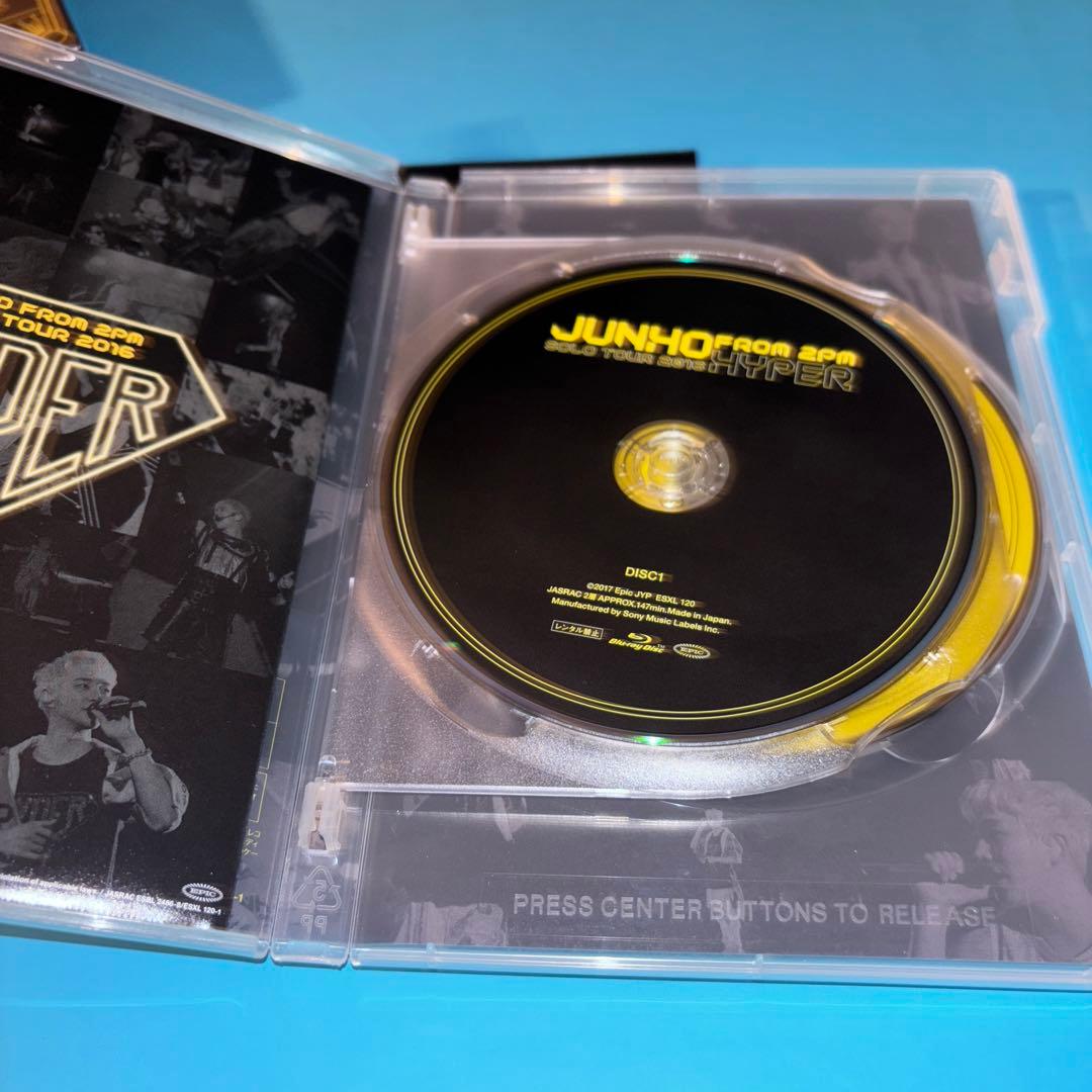 【Blu-ray】JUNHO From 2PM \"HYPER\" 完全生産限定盤