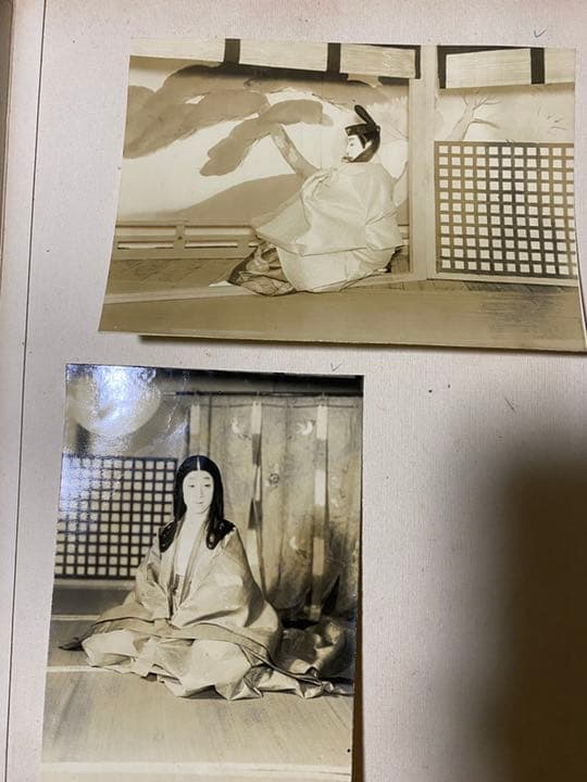 歌舞伎　源氏物語　舞台写真 昭和26年3月