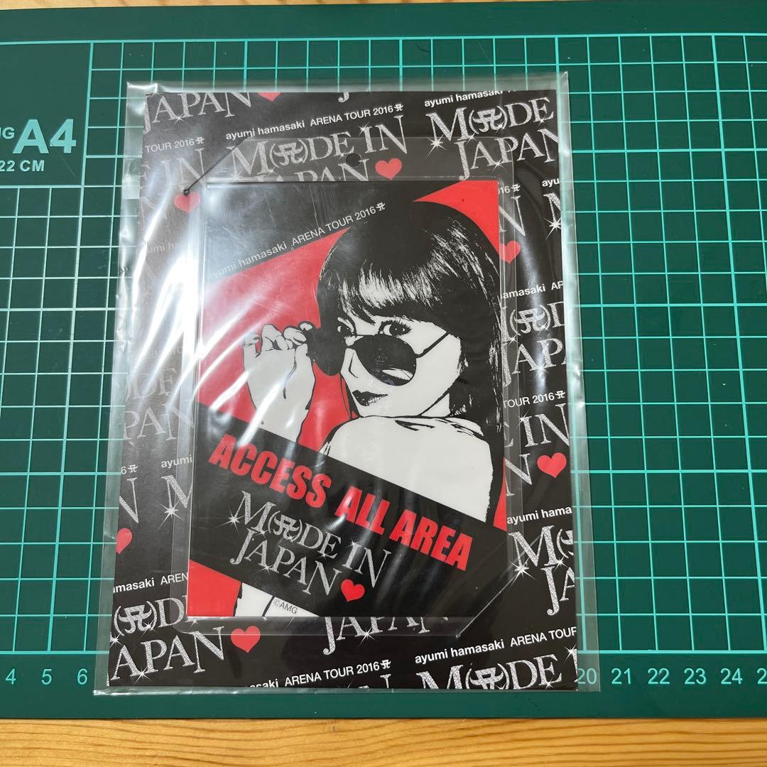 無地のケースでのあさん専用 浜崎あゆみMADE IN JAPAN 2016