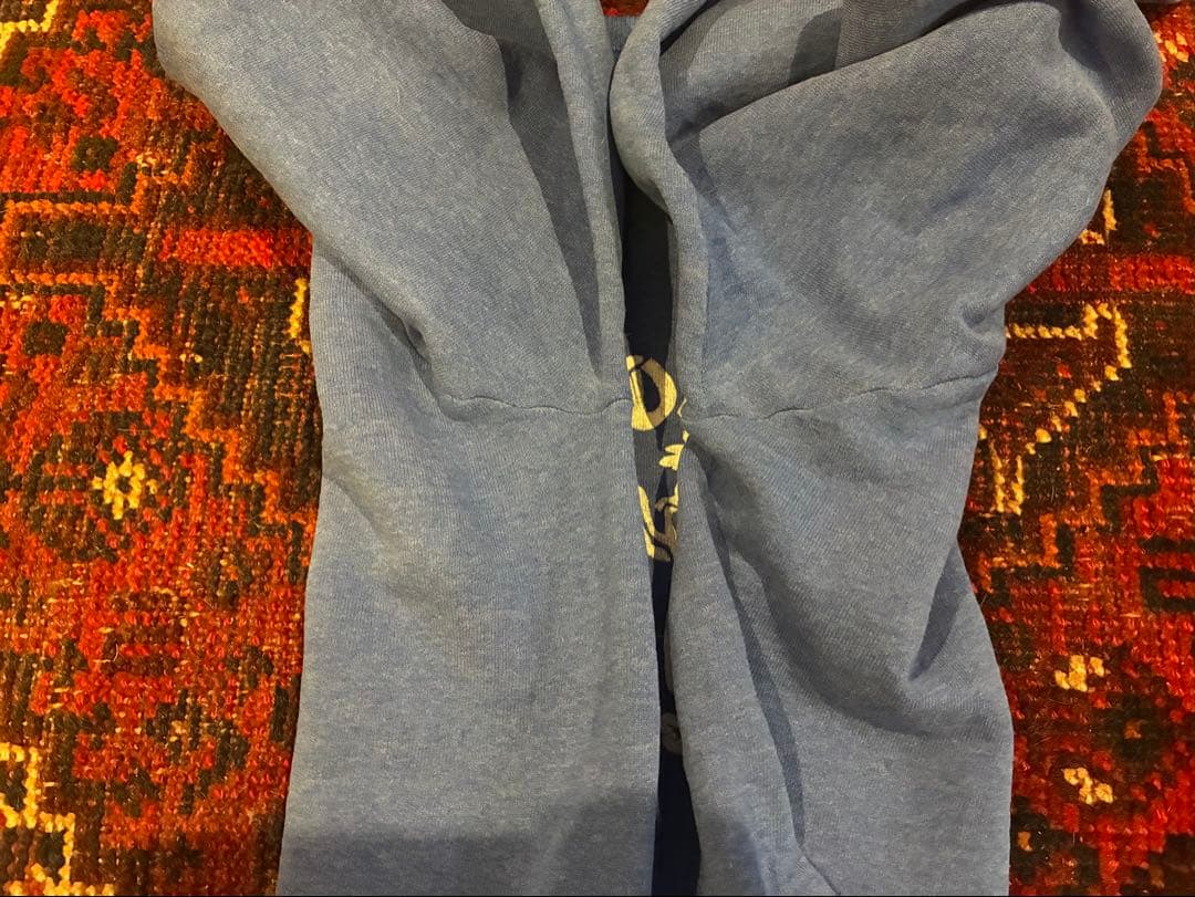 モンスタースウェット ステンシルスウェット フロッキープリント