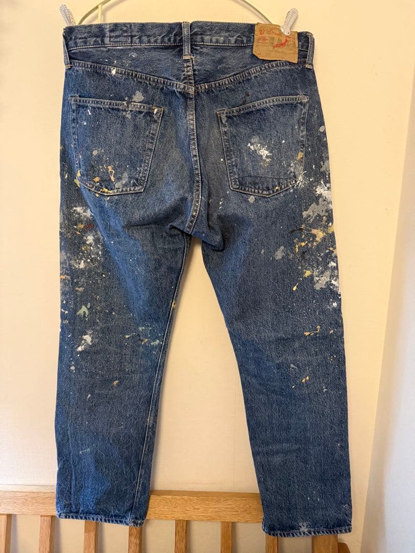 orslow✖️strato105 ペイント加工デニム
