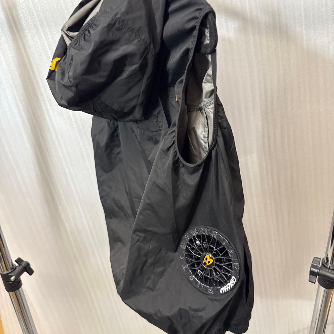 Burtle 新作　空調服　フルセット　予備バッテリー付き　　n83