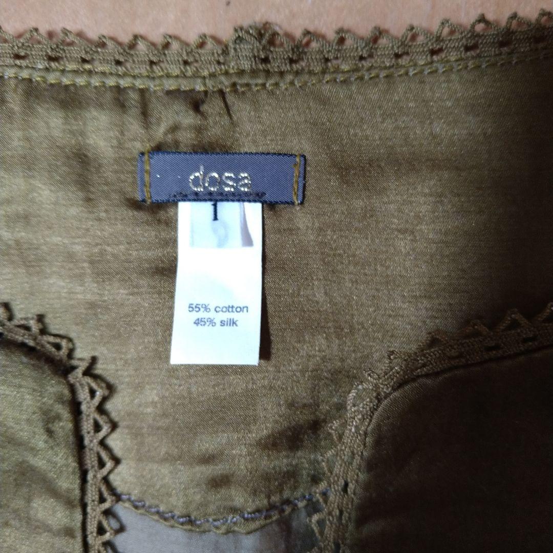 ★美品★ドーサDOSAシルクコットン　トップス