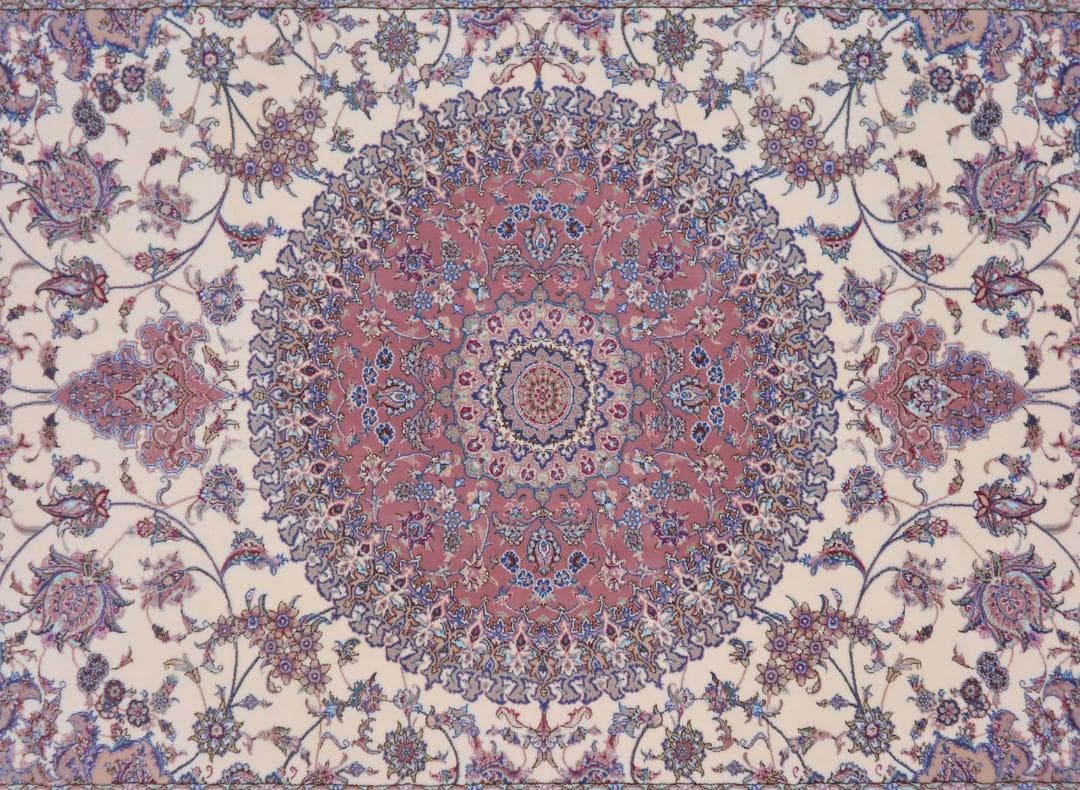 専用！高密度！輝く 本場イラン産 絨毯！約150×225cm‐200721