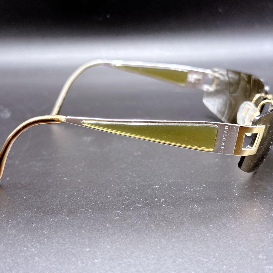 ✨極美品✨BVLGARI サングラス リムレス グラデーション