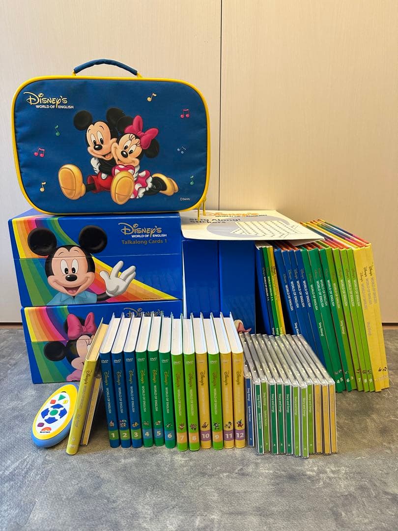 DWEステップバイステップ シングアロングトークアロングディズニー英語システム