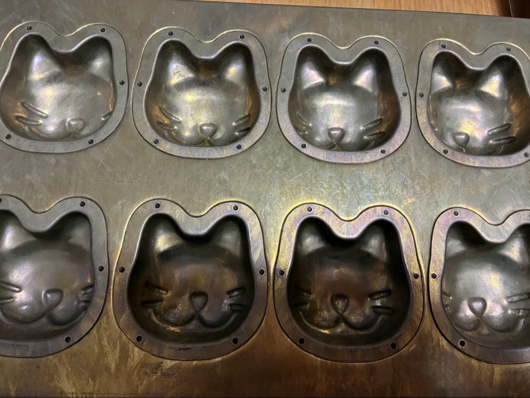 お買い得！CHIYODA型　焼き型 2個セット(ネコ&クマ)