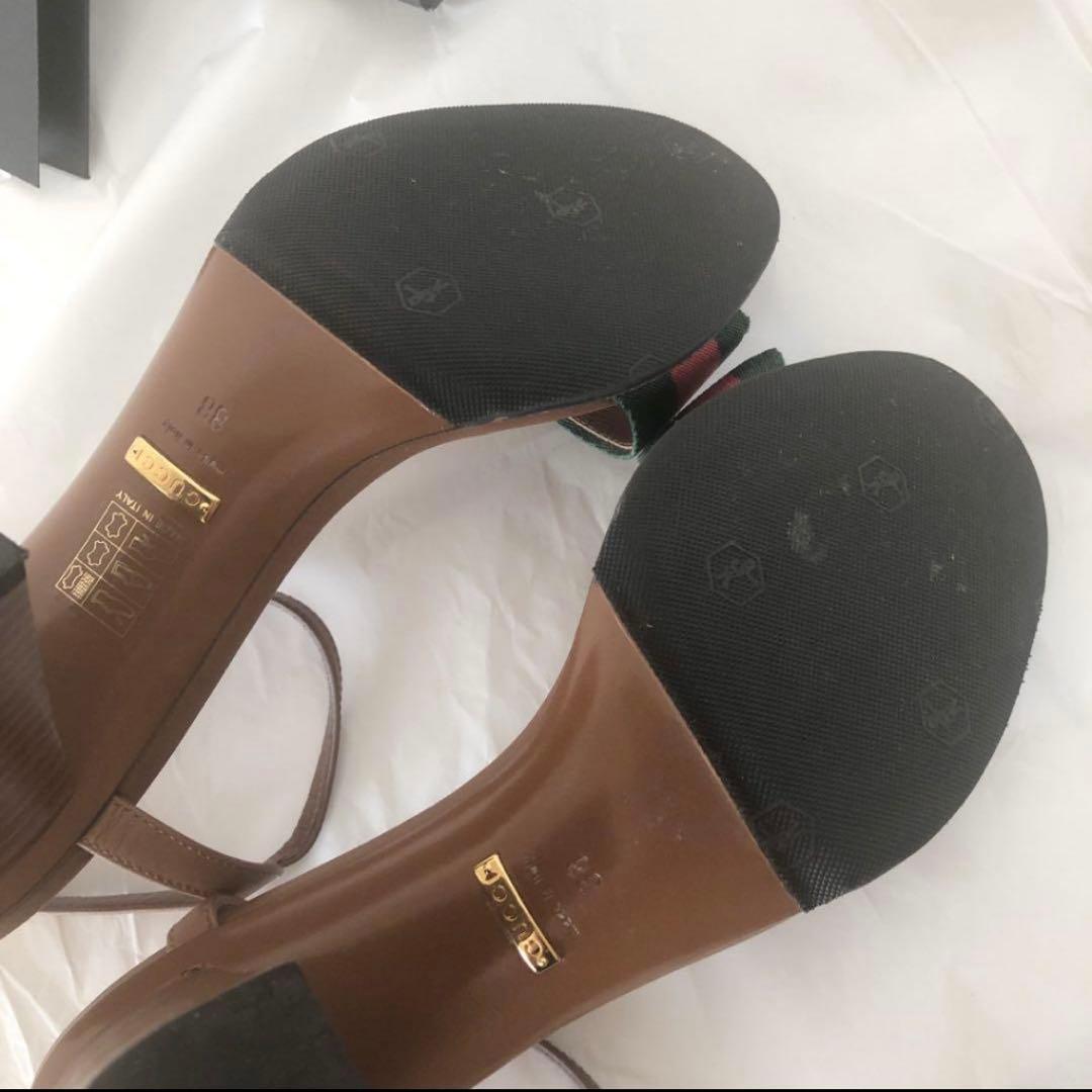 GUCCI グリーン・レッド サンダル