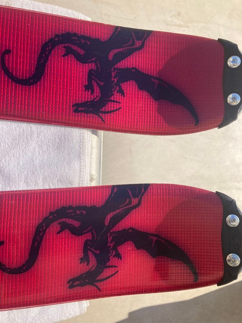 ショート(ファン)スキー　スノーボードブーツ用SALOMON× SALOMON赤