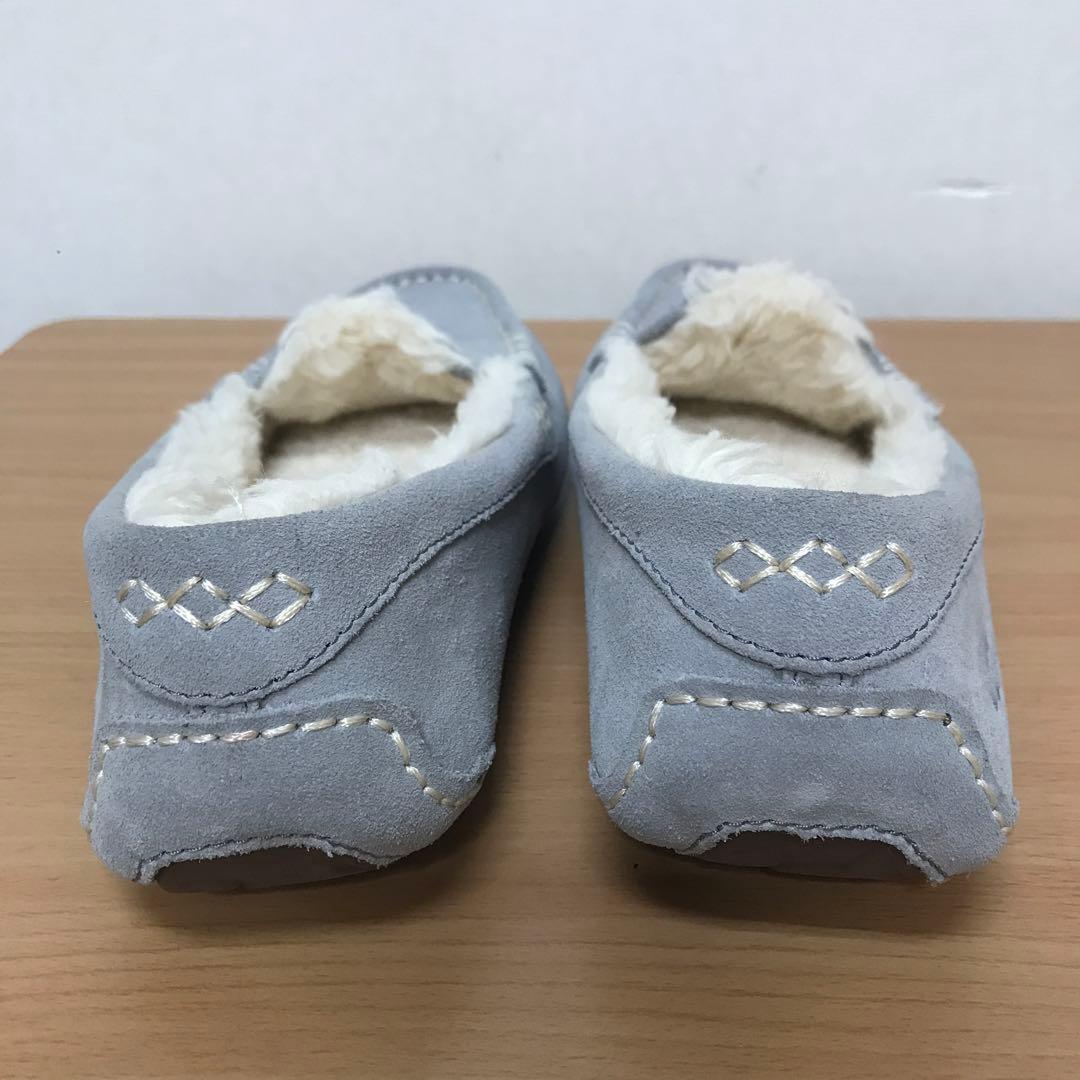 【新品】UGG ANSLEY モカシン ライトグレー 24.0㎝